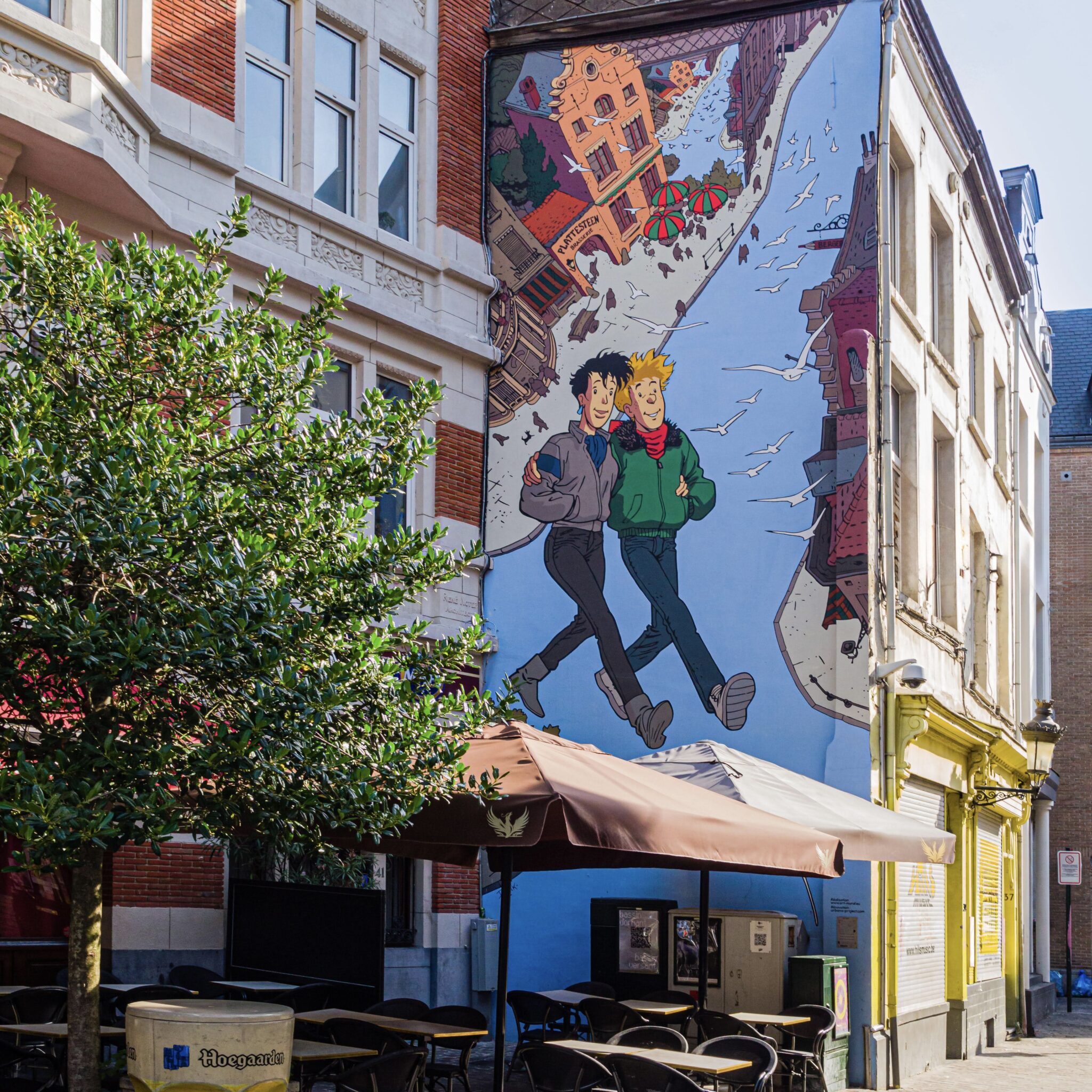 fresque BD Saint-Jacques